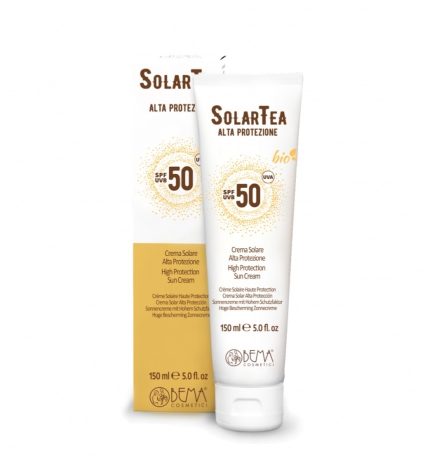 Crema solare alta protezione spf 50  