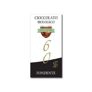 Barretta bio di cioccolato extra fondente (cacao: 60% min.) 