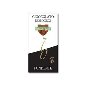 Barretta bio di cioccolato extra fondente (cacao: 70% min.)