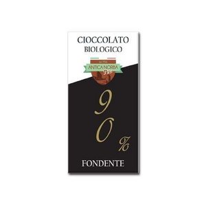 Barretta bio di cioccolato extra fondente (cacao: 90% min.) 