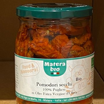Pomodori secchi in olio extra vergine di oliva bio