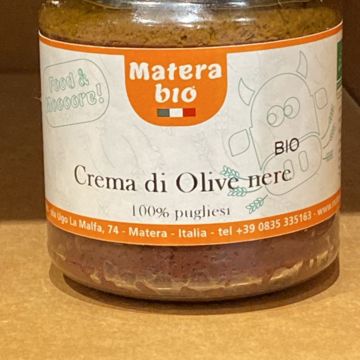 Crema di olive nere bio