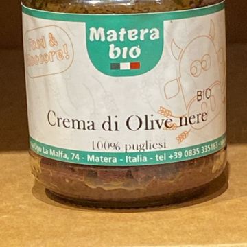 Crema di olive nere bio